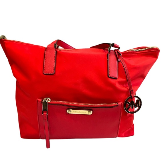 Michael Kors Handbags - Michael Kors Red Tote Bag